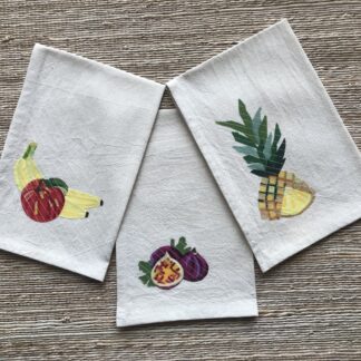 Calyz Figs Group Tea Towel (Set of 3)